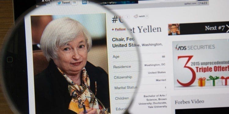 janet yellen tassi