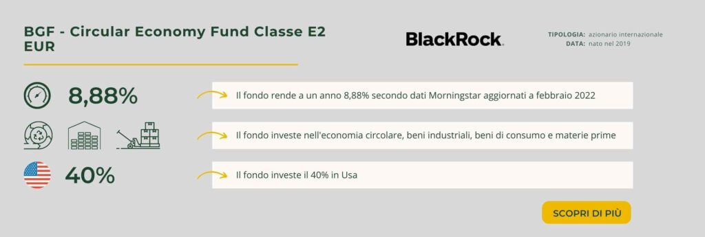 BGF - Circular Economy Fund Classe E2 EUR