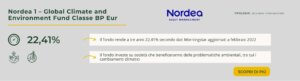 Nordea 1 – Global Climate and Environment Fund Classe BP Eur