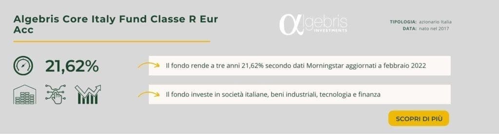 Algebris Core Italy Fund Classe R Eur Acc