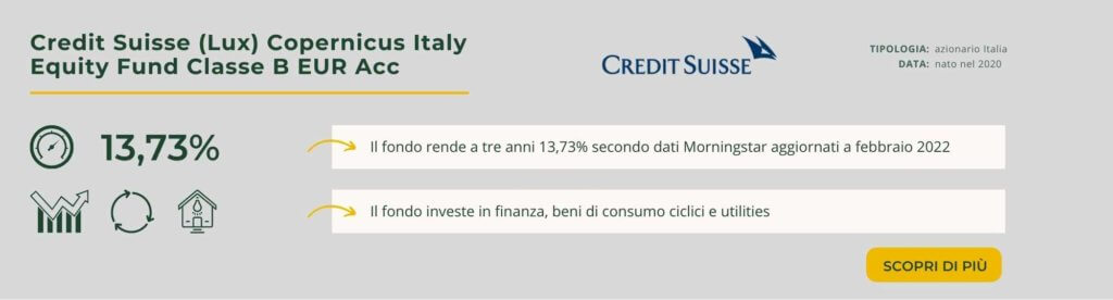 Credit Suisse (Lux) Copernicus Italy Equity Fund Classe B EUR Acc