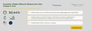 Investec Global Natural Resources Usd Classe A Acc