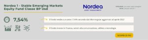 Nordea 1 - Stable Emerging Markets Equity Fund Classe BP Usd