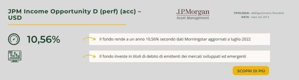 JPM Income Opportunity D (perf) (acc) – USD