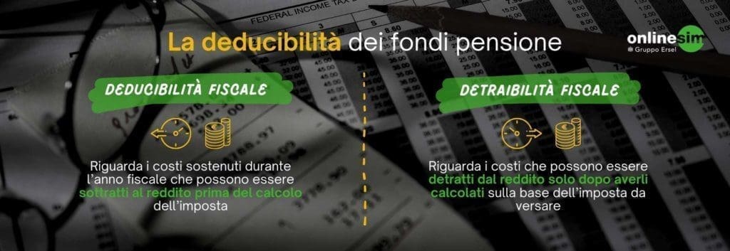 deducibilità dei fondi pensione come funziona