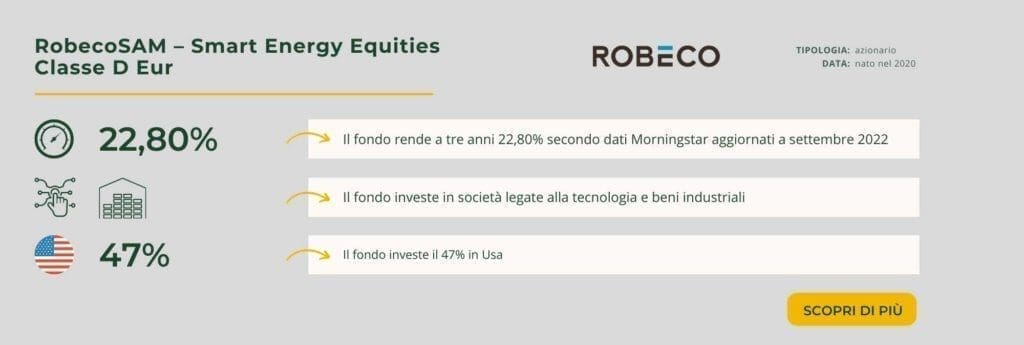 RobecoSAM – Smart Energy Equities Classe D Eur