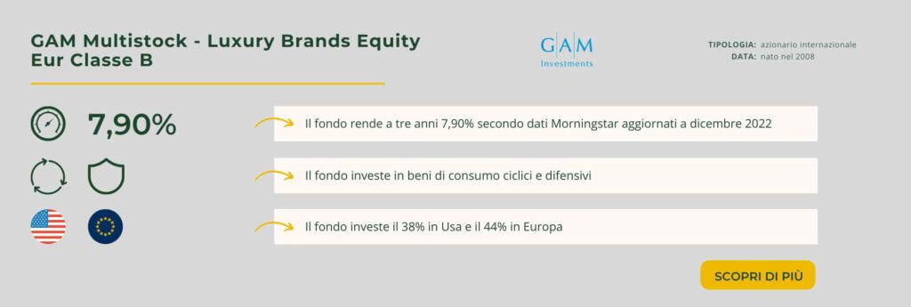 GAM Multistock - Luxury Brands Equity Eur Classe B