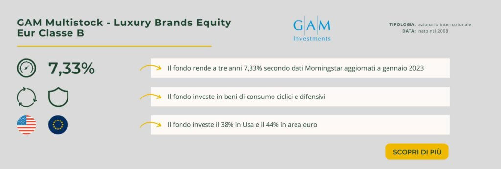 GAM Multistock - Luxury Brands Equity Eur Classe B