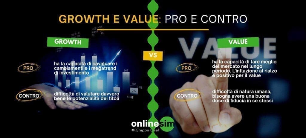 Growth e Value pro e contro