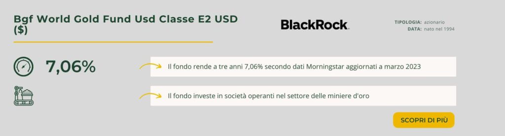 Bgf World Gold Fund Usd Classe E2 USD ($)